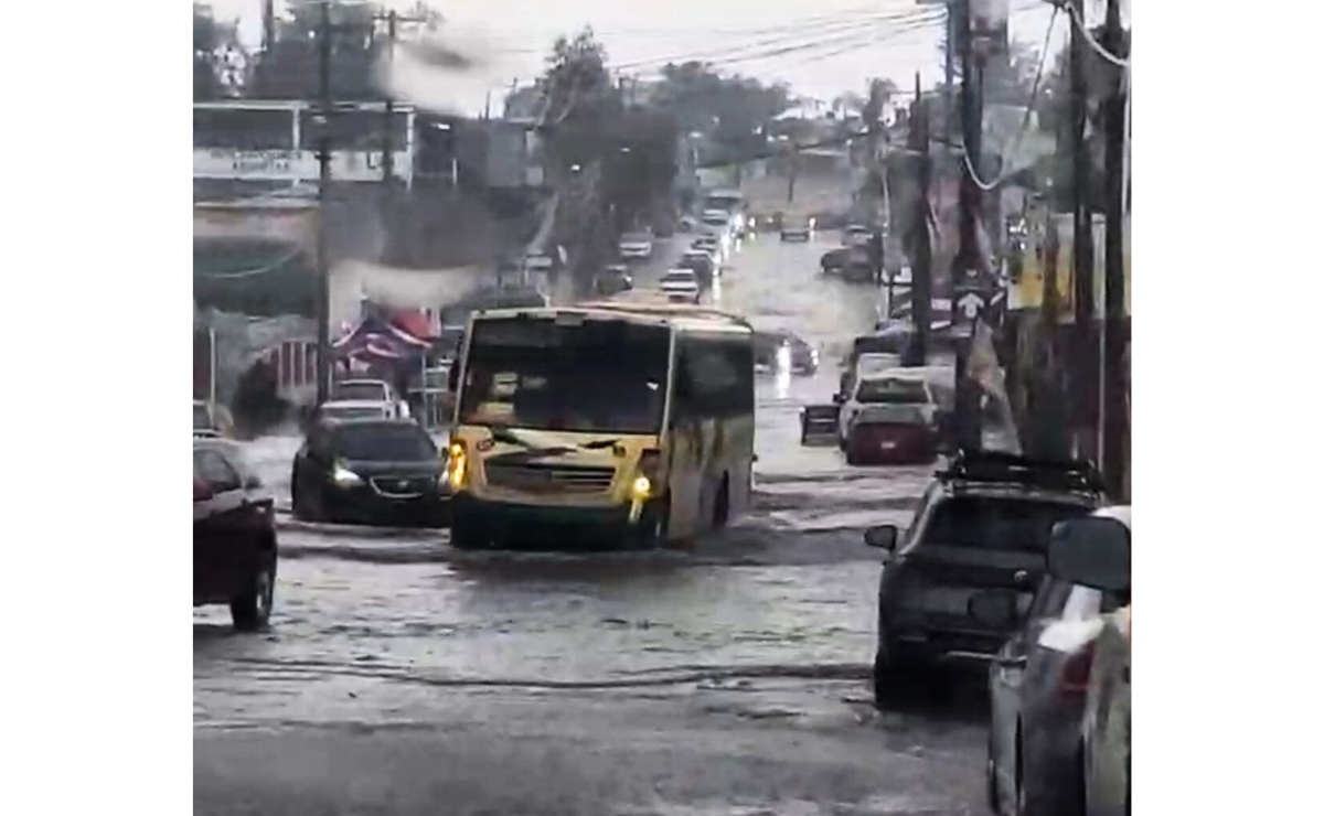 VIDEO: ¡Tormenta sorpresa! Lluvia y granizo azotan Tultitlán y Cuautitlán Izcalli
