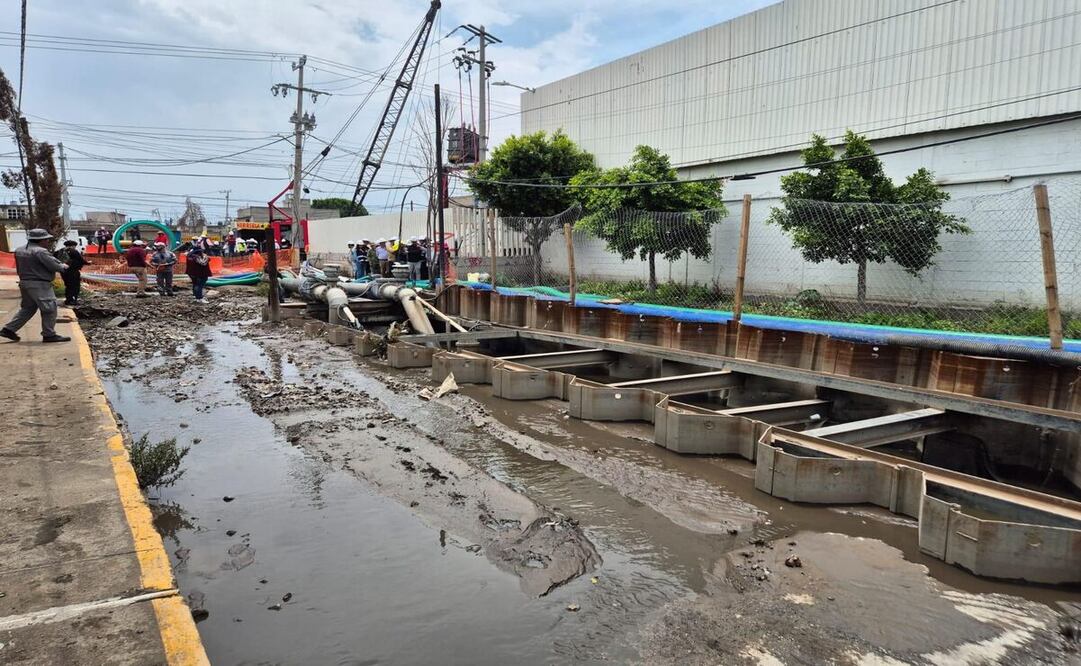 Durante ocho horas el sistema de drenaje operó de manera eficiente y al límite de su capacidad / Foto: Especial