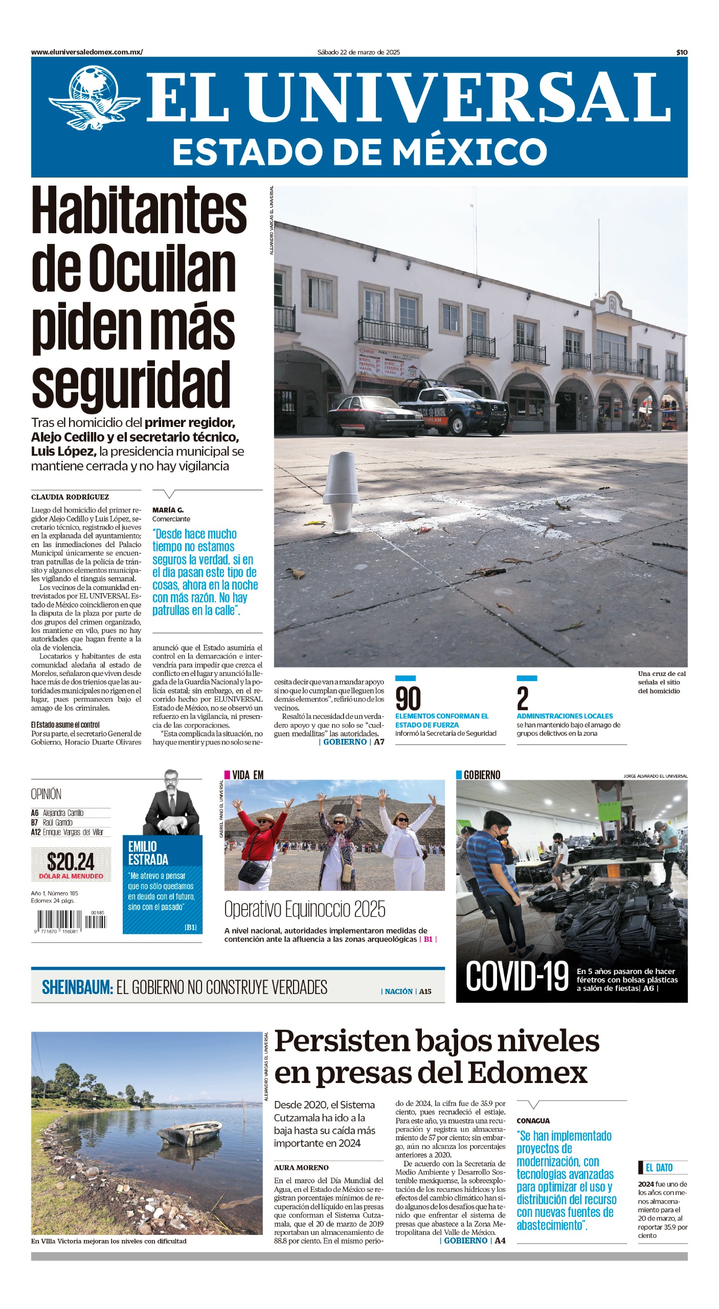 Portada 22 de marzo 2025