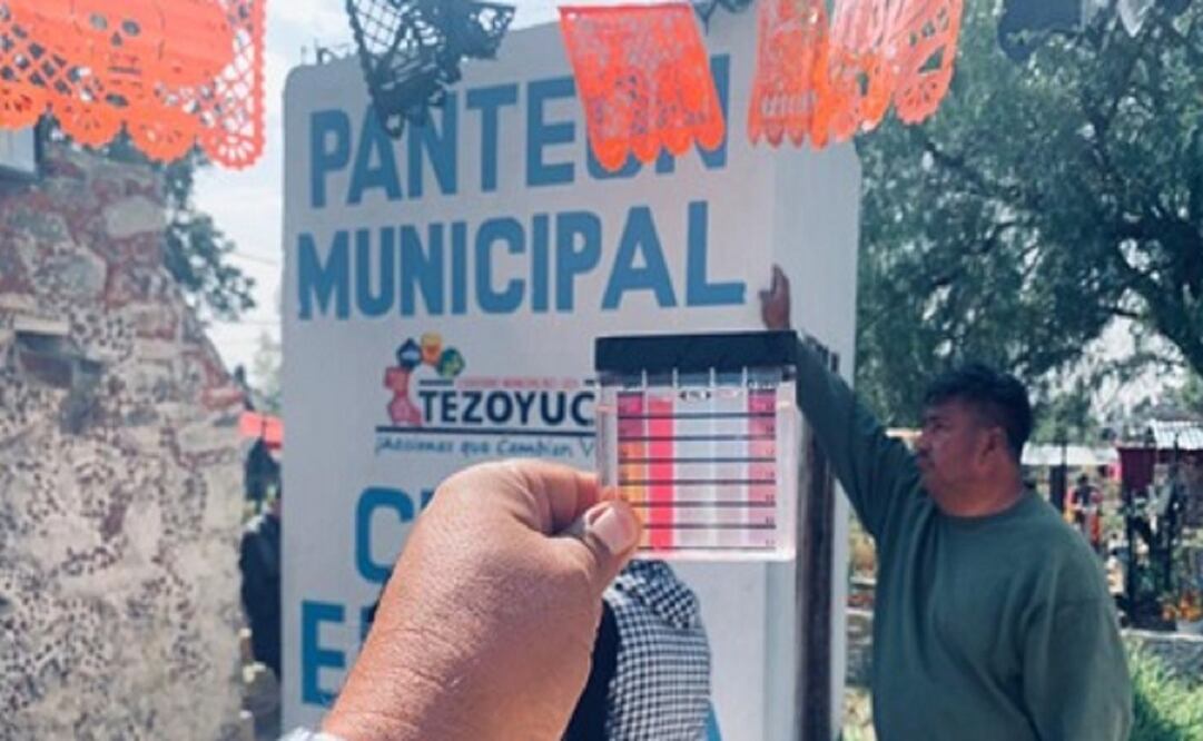 El Gobierno de Edomex verifica el funcionamiento de los panteones, para reducir riesgos de enfermedades. Foto: Especial.