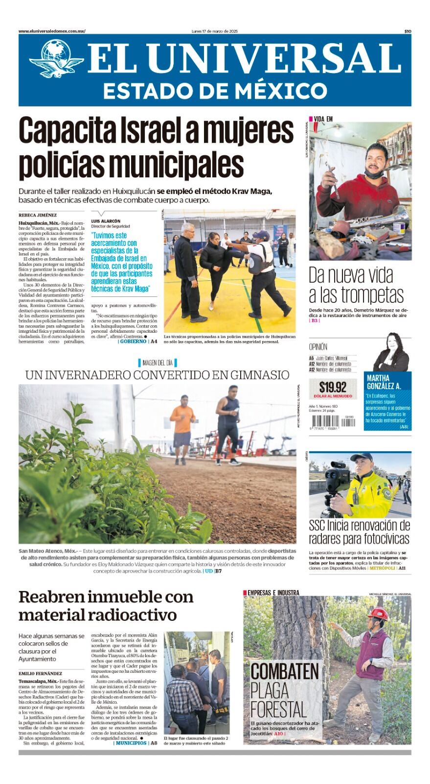 Portada Edomex 17 de marzo 2025