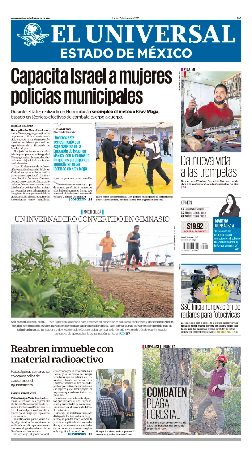 Portada Edomex 17 de marzo 2025