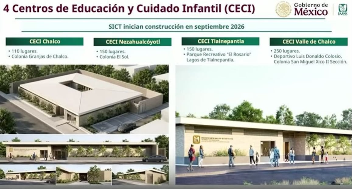 Los inmuebles forman parte de las obras del Plan Integral de la Zona Oriente del Estado de México. Foto: especial