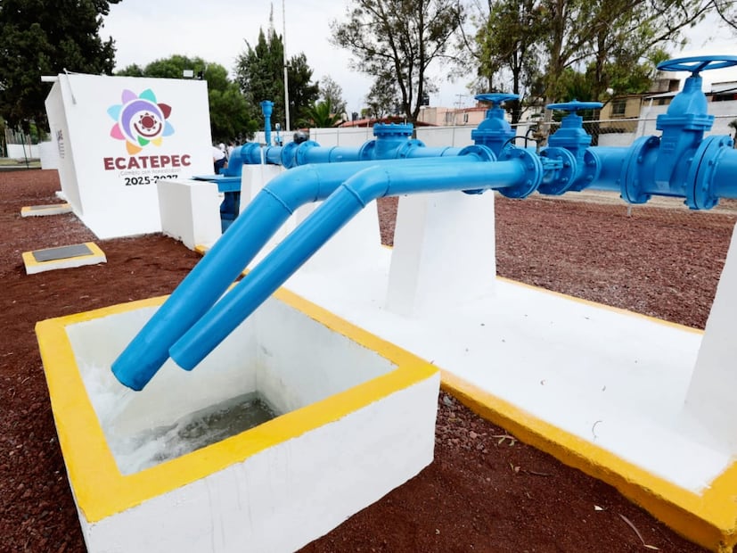 Mientras que las acciones realizadas fueron: construcción de casetas de control y cloración; limpieza del pozo. Foto: especial