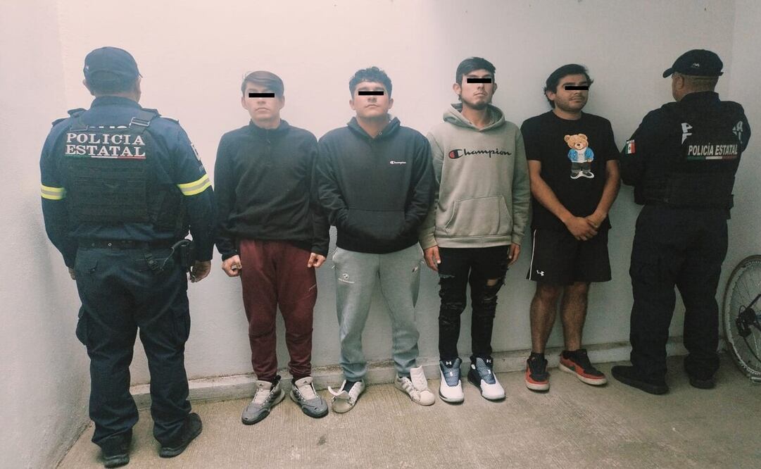 Los cuatro detenidos enfrentan cargos por posesión ilegal de cannabis. Foto: Especial