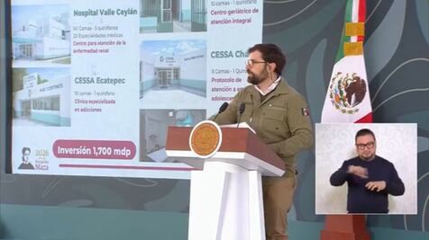 IMSS construirá hospitales en Chimalhuacán y Neza; rescatará obras negras en Ecatepec y Chicoloapan