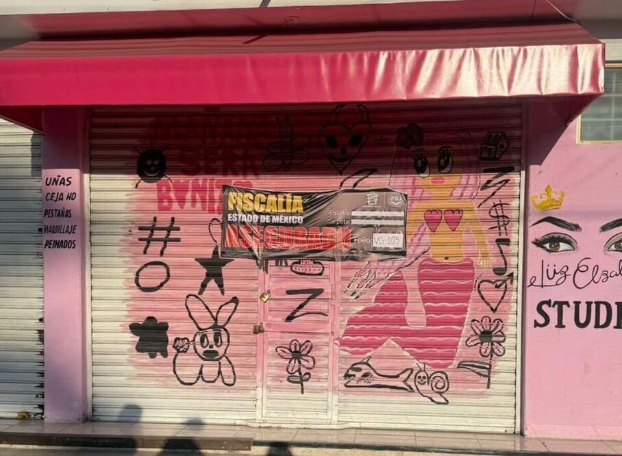 Lissette, dueña de un local de cosméticos, denuncia que cerraron su negocio sin darle ninguna explicación. Foto Especial