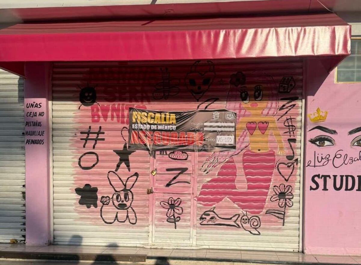 Lissette, dueña de un local de cosméticos, denuncia que cerraron su negocio sin darle ninguna explicación. Foto Especial