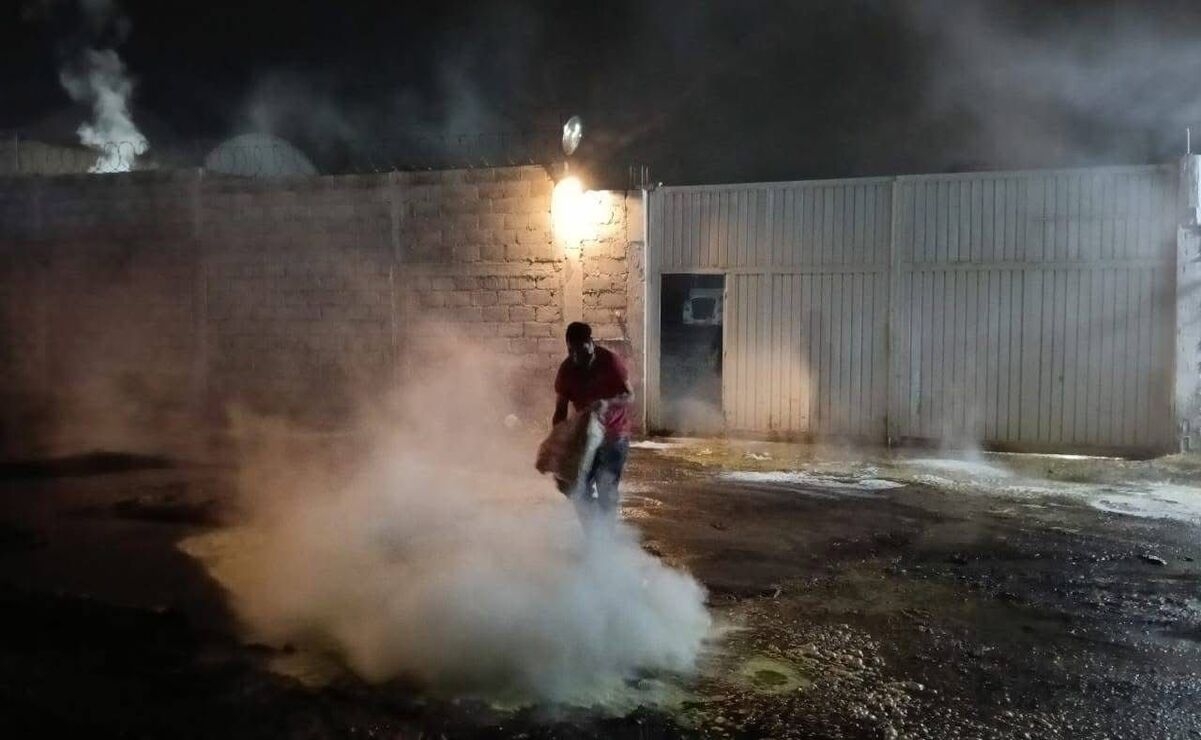 Derrame de químico deja dos menores intoxicados en Teoloyucan