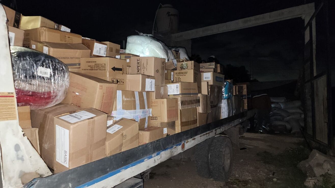 Recuperan mercancía robada por más de 6 mdp en Teotihuacán