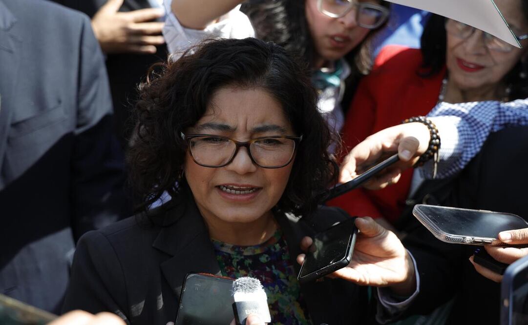 Este jueves, la doctora Martha Patricia Zarza se postuló para Rectoría. Foto: Arturo Hernández