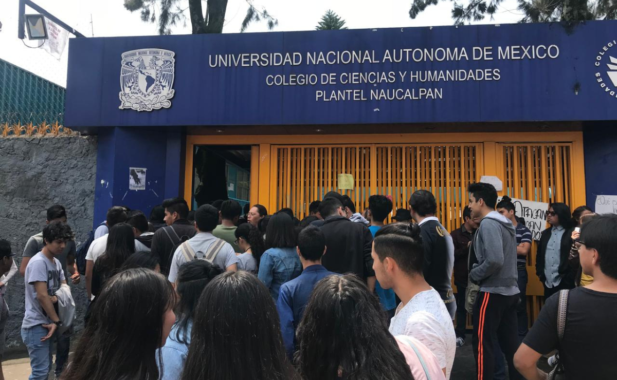 Tras estos hechos, autoridades del Colegio de Ciencias y Humanidades (CCH) Naucalpan analizan colocar más seguridad. Foto: Rebeca Jiménez