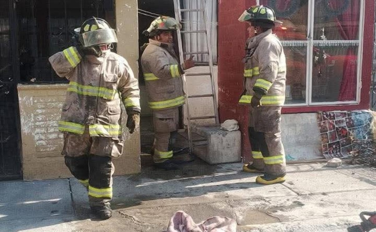 Bomberos llegaron al lugar para atender la emergencia / Foto Especial