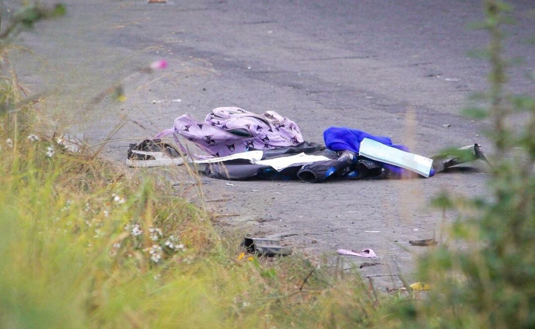 Tres menores de edad y un adulto fueron víctimas de este accidente automovilístico. Foto: Luis Camacho.