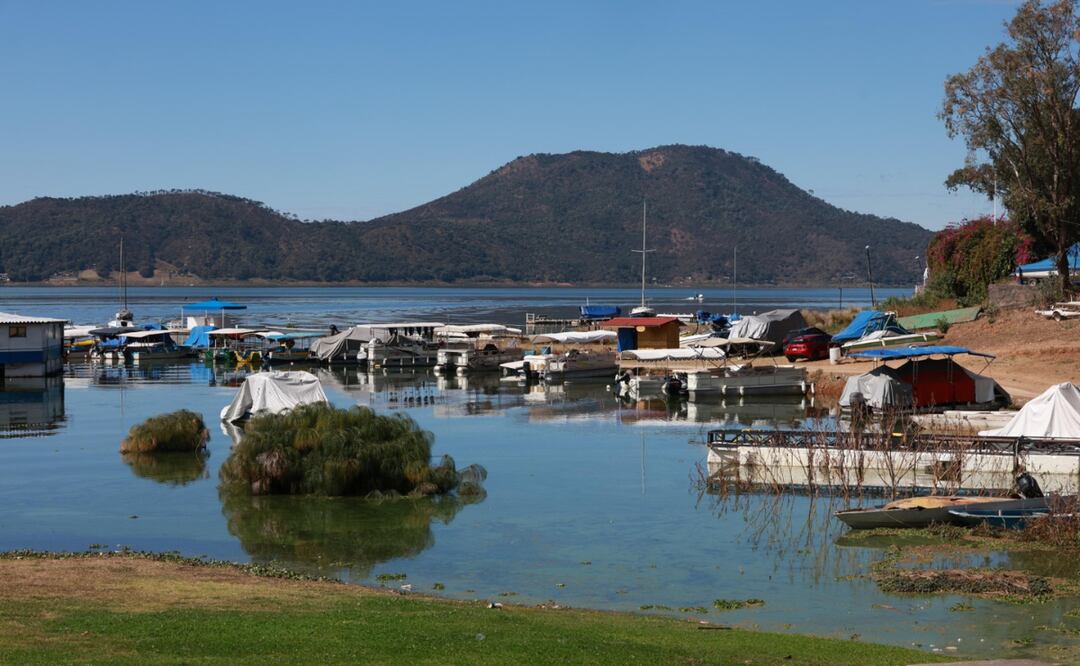 El Sistema Cutzamala registra una ligera baja en sus niveles de almacenamiento, lo que genera preocupación en Toluca ante la posibilidad de escasez de agua. Foto: Alejandro Vargas