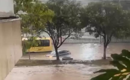 Tormenta provocó inundaciones en Edomex
