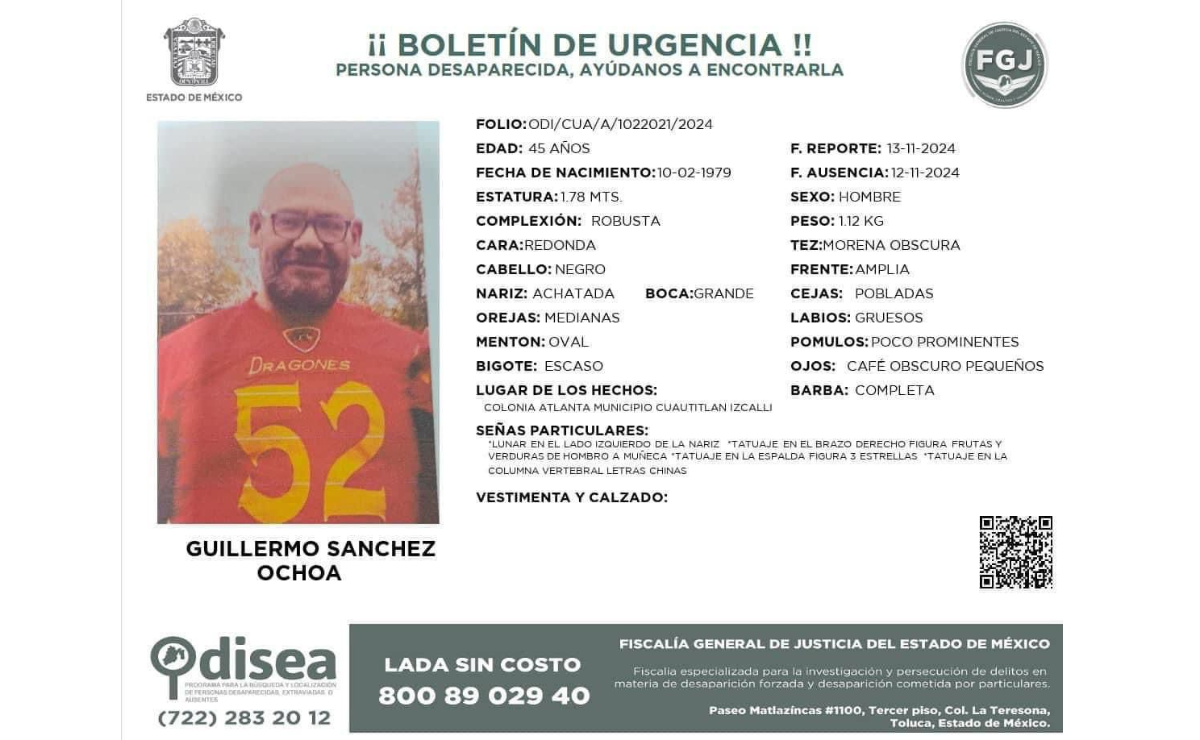 Guillermo Sánchez Ochoa, uno de los 7 detenidos por el caso del bar “Bling Bling” Foto: Especial