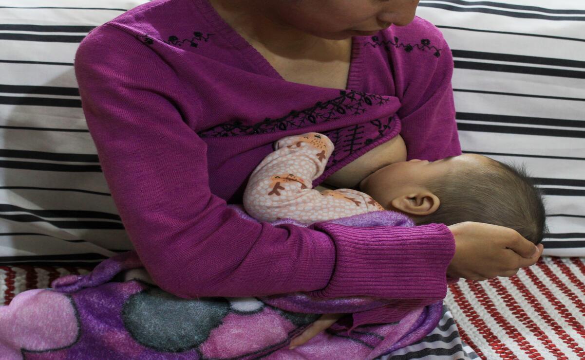 Solo el 34.2% de recién nacidos reciben Leche Materna Exclusiva (LME) en México. Foto: Especial