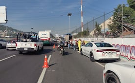 ¡Busca alternativas! Carambola en la autopista México-Pachuca deja severa afectación vial 