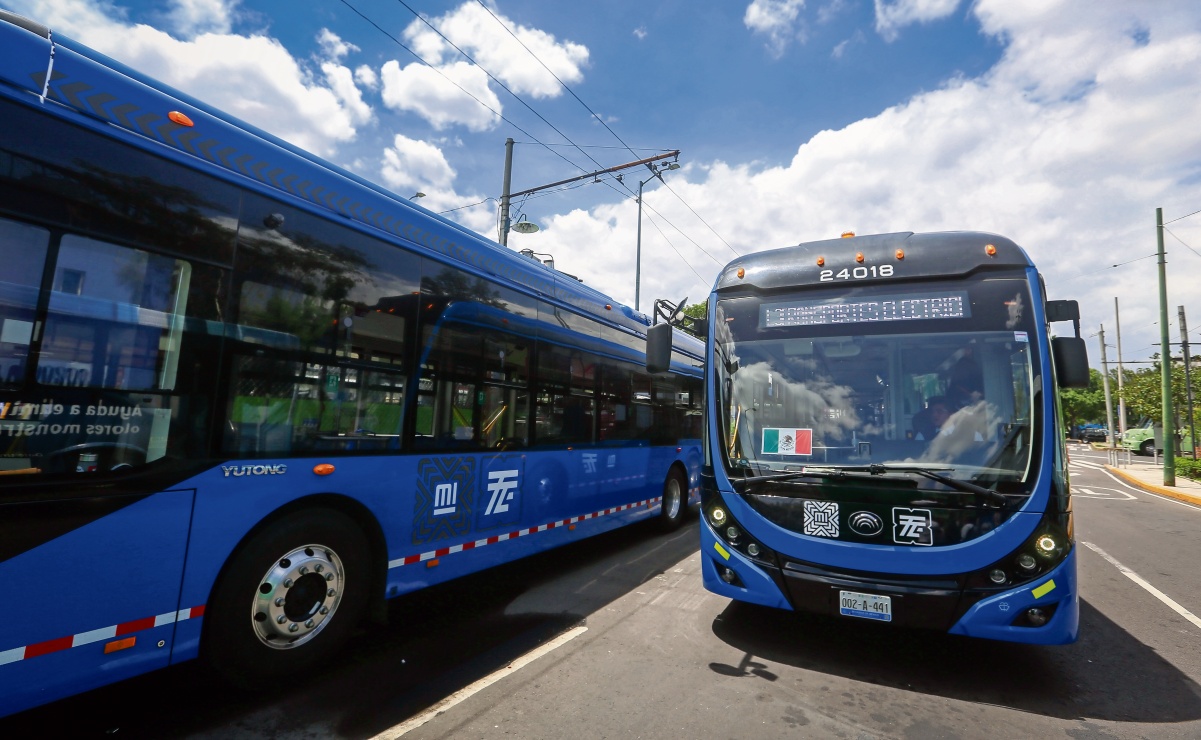Trolebús Chalco-Santa Martha: Doble tarifa que en la CDMX por la misma tarjeta. Foto: Luis Camacho / EL UNIVERSAL Estado de México
