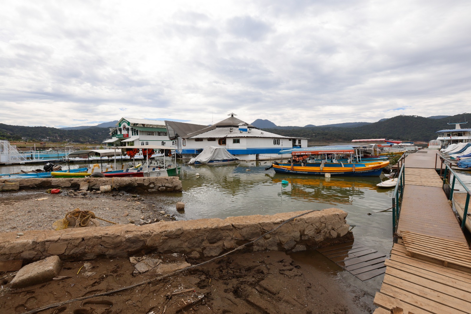 La presa de Valle de Bravo registra un almacenamiento del 45.24%
