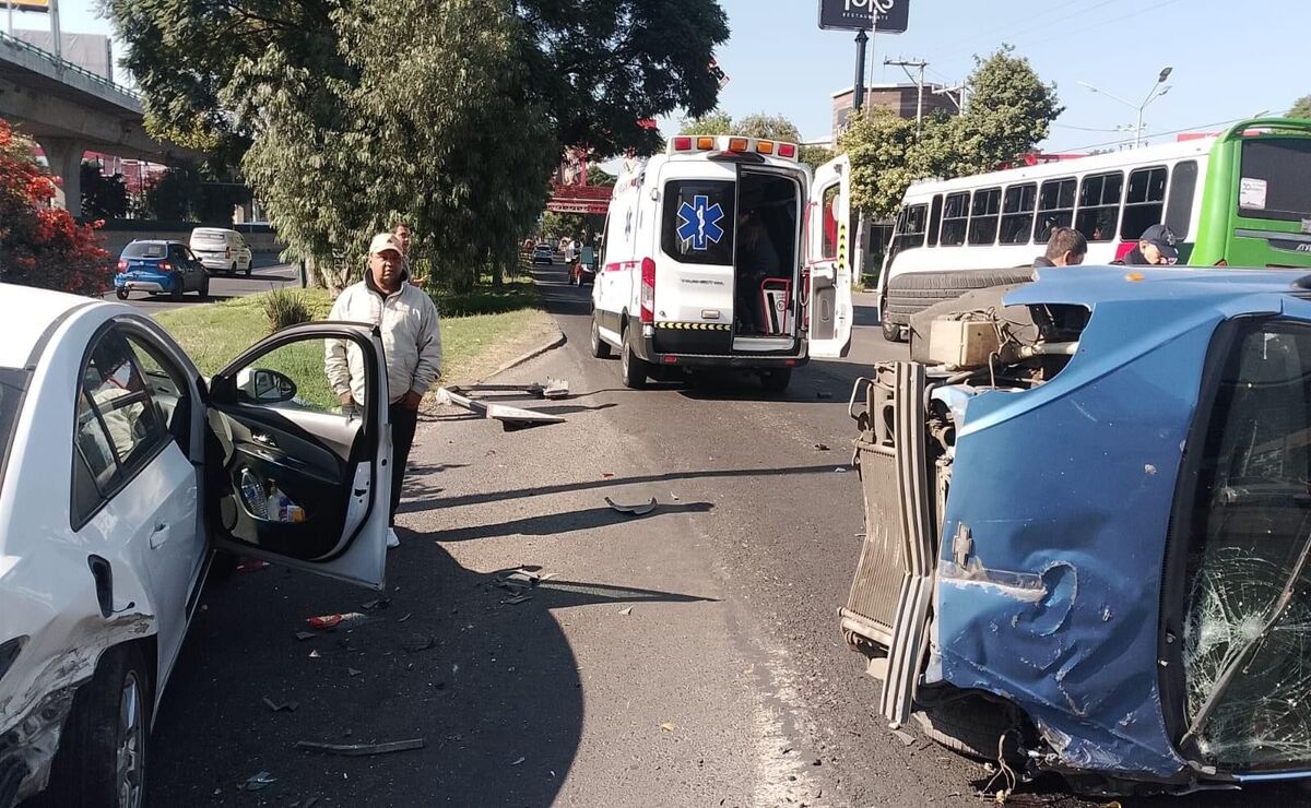 Los hechos en los que solo una persona resultó lesionada y que ameritó traslado a un hospital Foto: Especial