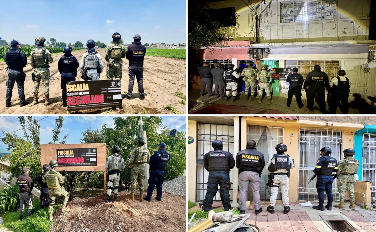 Mega Operativo en Edomex: Aseguran 29 inmuebles relacionados con despojo y delitos contra la propiedad