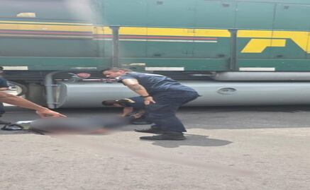 Tlalnepantla: Hombre de 74 años atropellado por tren sobrevive de milagro