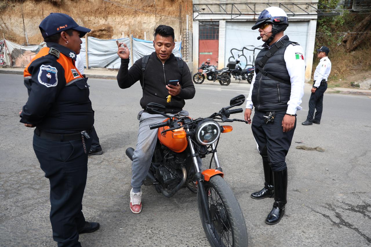 El operativo responde a la preocupación ciudadana y busca reducir accidentes y delitos. Foto Especial