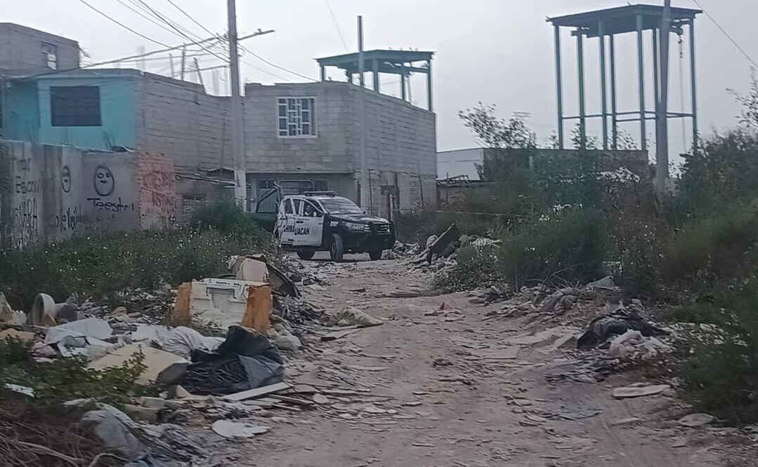 Bebé recién nacida en un terreno ubicado en el Barrio Fundidores / Foto: Especial