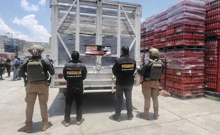 Decomisan casi 250 mil envases de refresco en Edomex; detienen a 5