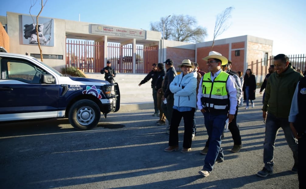Acciones conjuntas de seguridad con respaldo federal y estatal para salvaguardar el bienestar de las familias ecatepenses. Foto Especial