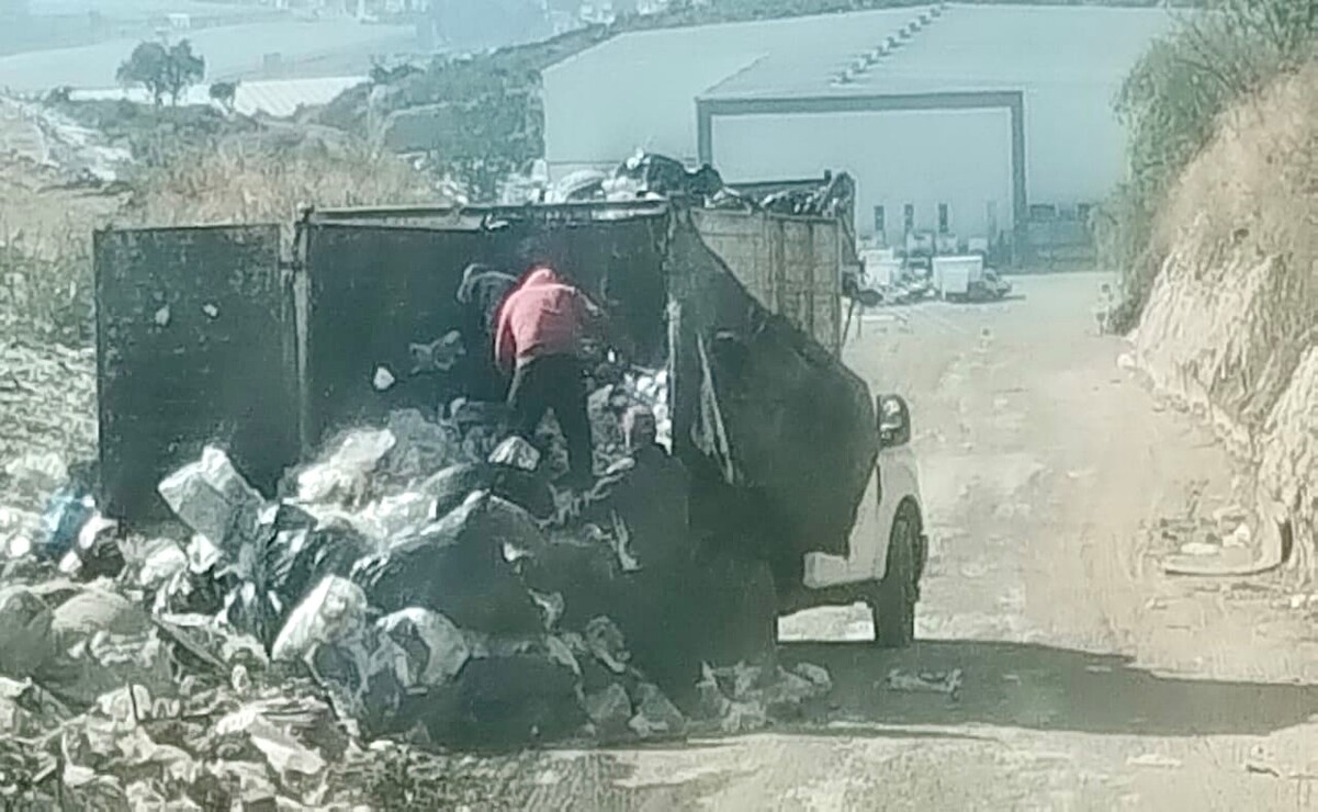 El relleno sanitario de Tlalnepantla se ubica en Barrientos a un costado de Periférico Norte / Foto Especial