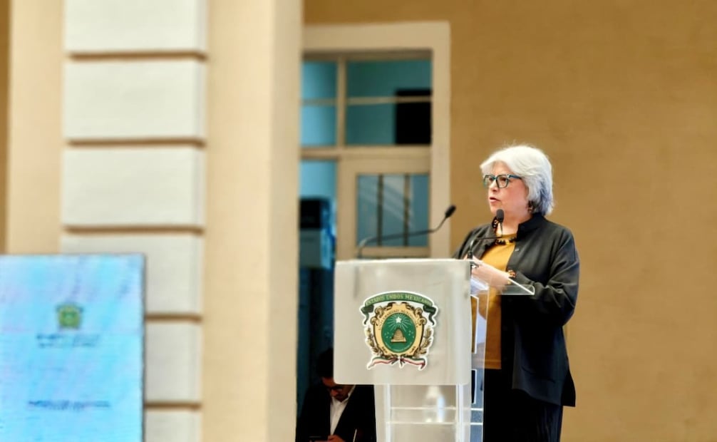 Graciela Márquez Colín, presidenta del INEGI, detalla la participación laboral y la persistente brecha salarial en la entidad. Foto Especial