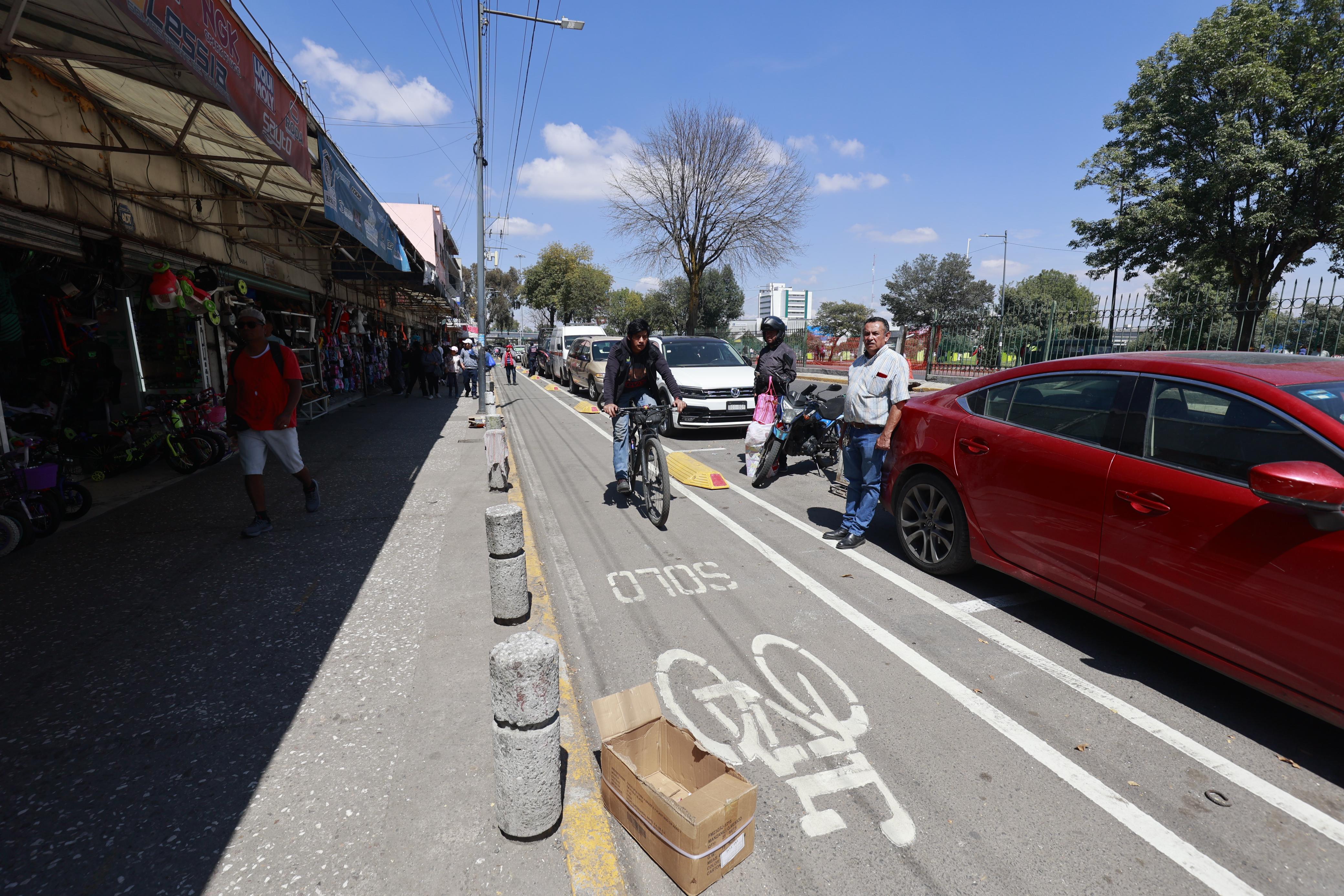 Los ciclistas que comenzó a utilizar la ciclovía señalan que no se le ha dado la importancia que se debe Foto: Alejandro Vargas