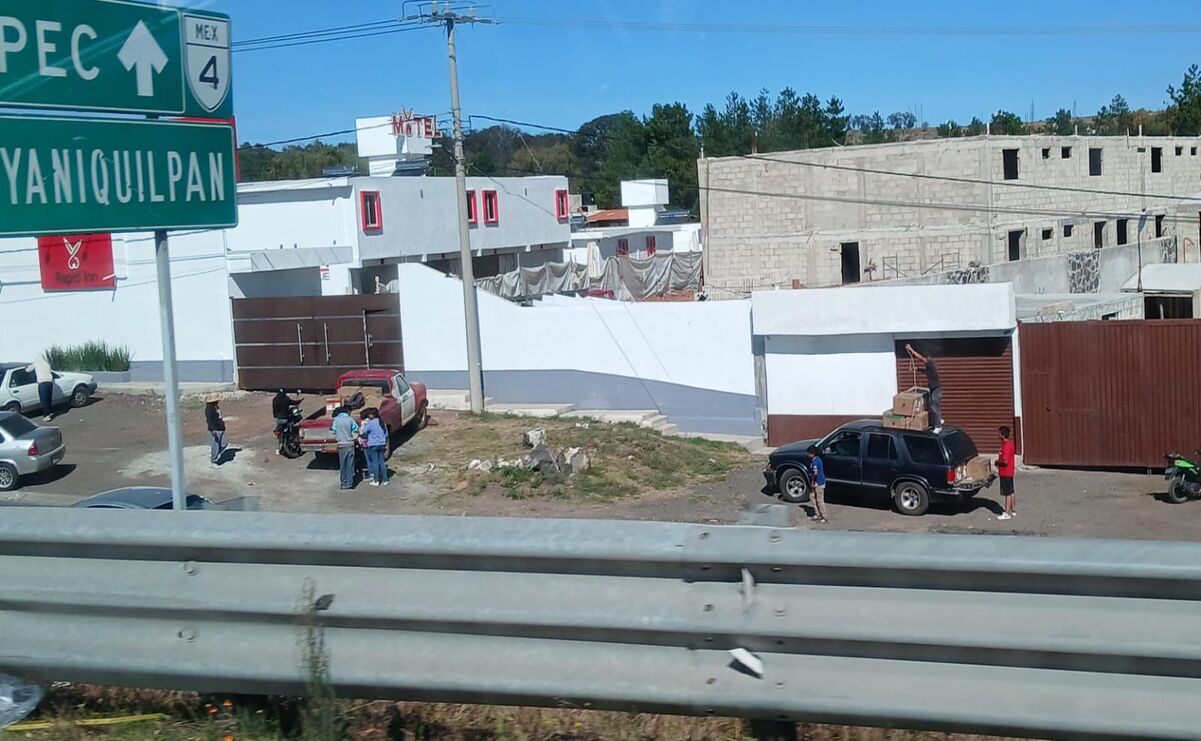 La gente ya está organizada para cuando pasa un accidente / Foto: Especial