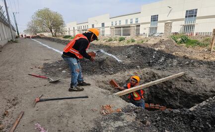 Teyahualco: Avanzan obras de drenaje y pavimentación, pero exigen conclusión para reanudar Tren México-AIFA