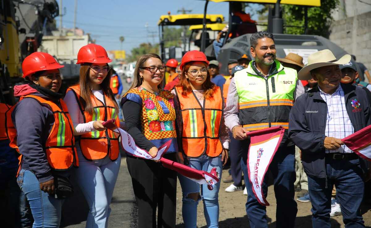 Repavimentación histórica en Ecatepec: Las avenidas Insurgentes y Nacional renacen tras años de abandono