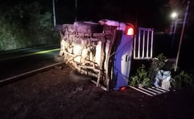 Lluvias dejan choque múltiple en la “curva San Martín” de la carretera Tenancingo-Tenango