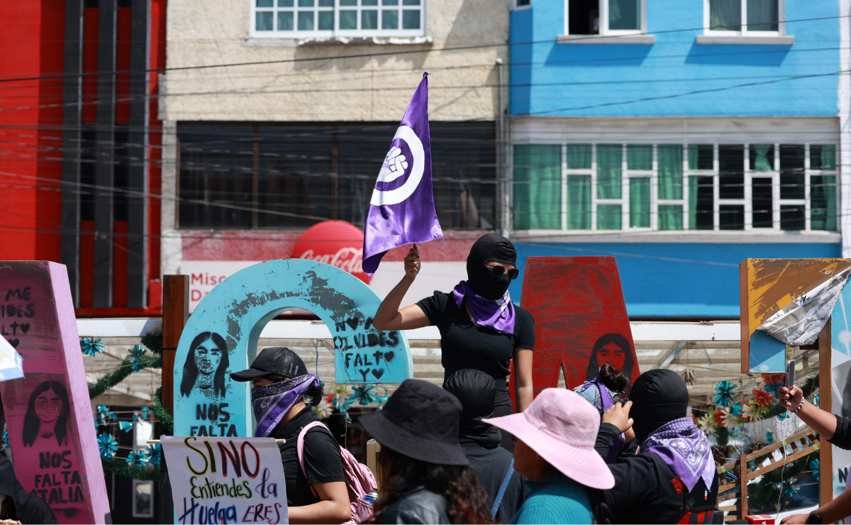 Colectivo Sombras Libres exige a las autoridades de Xonacatlán y Otzolotepec investigar a fondo los feminicidios y garantizar la seguridad de las mujeres. Foto: Alejandro Vargas