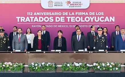 Estado de México conmemora 112 años de los Tratados de Teoloyucan