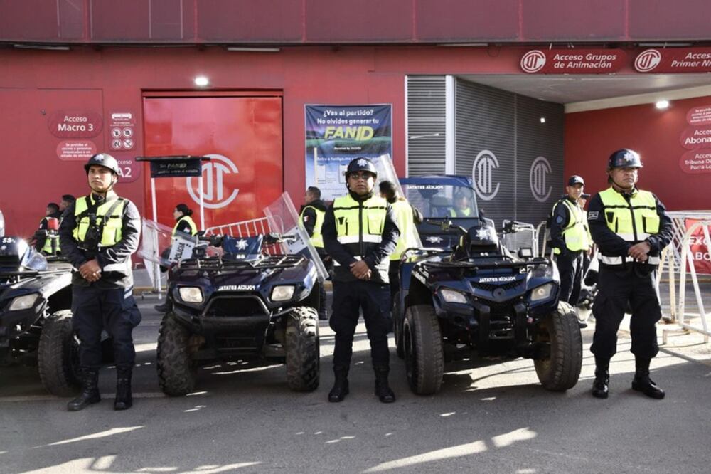 Más de 800 policías vigilarán el Toluca vs Guadalajara / Foto Especial