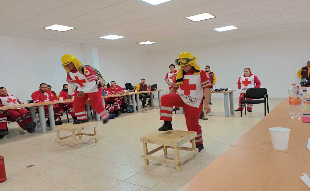 La capacitación se otorgó a 50 técnicos en urgencias médicas de 30 delegaciones locales / Foto: Especial