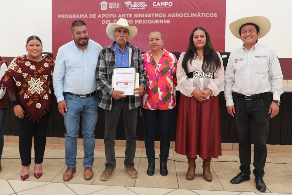 Este programa ha beneficiado a 6 mil 720 productores en 94 municipios y ha cubierto 10 mil 900 hectáreas siniestradas, principalmente dedicadas al cultivo de maíz. Foto: especial