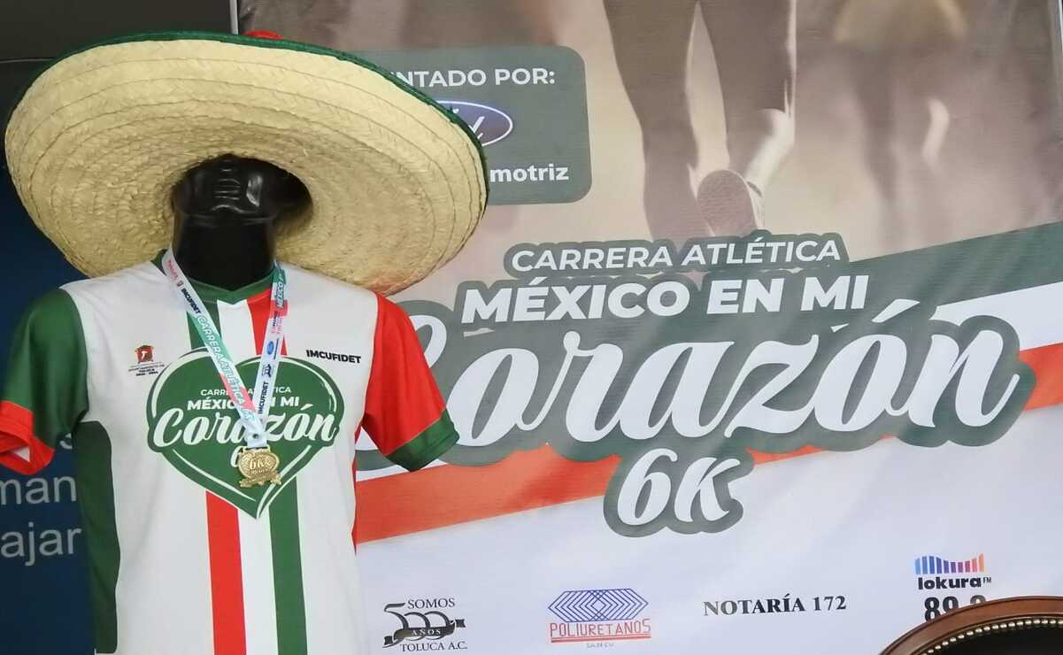 Realizarán carrera atlética “México en Mi corazón” 6K en Toluca