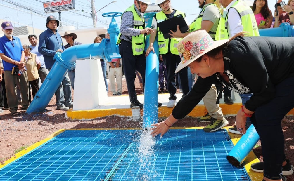 ste es el primer pozo de 11 en Ecatepec que contará con automatización y telemetría, permitiendo su encendido vía remota desde dispositivos móviles. Foto Especial