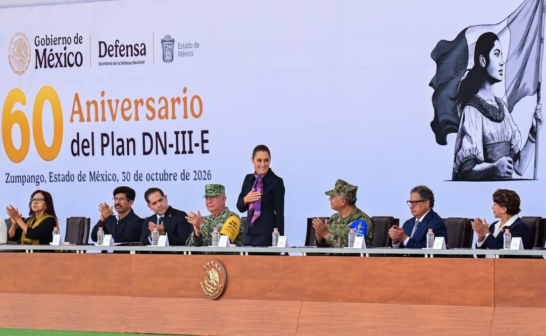La ceremonia conmemorativa se realizó en la Primera Zona Aérea Militar, en el AIFA. Foto especial