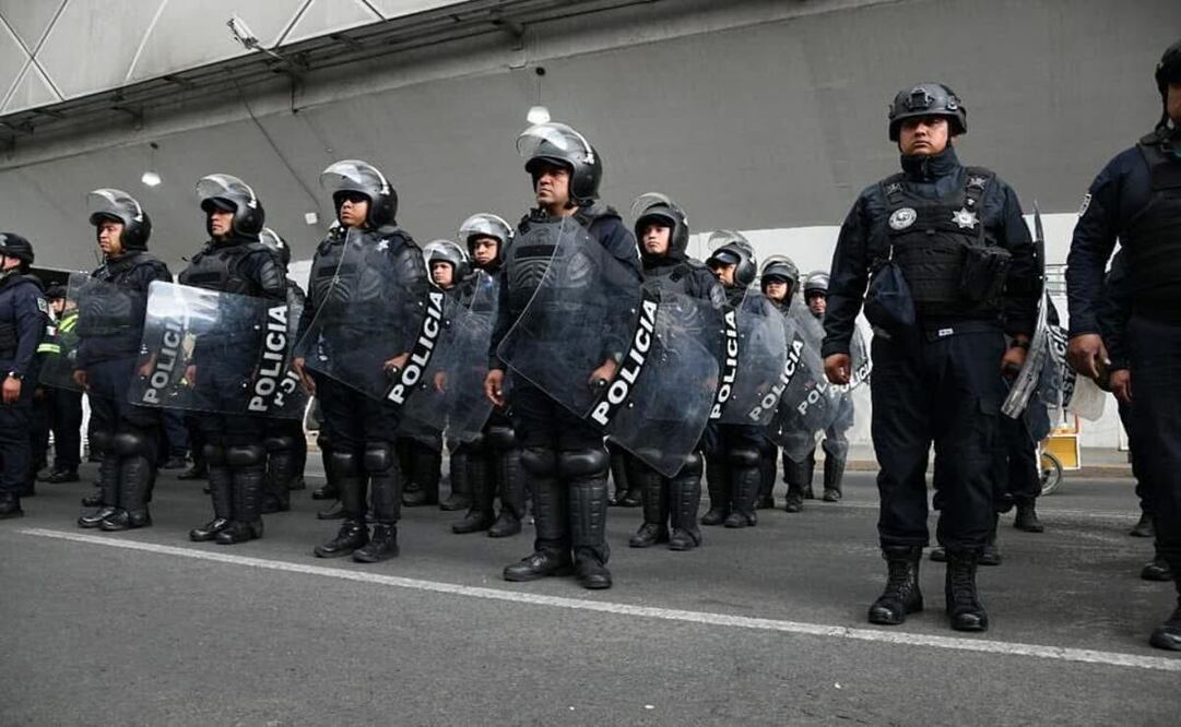 500 policías van a vigilar la zona centro / Foto: Especial