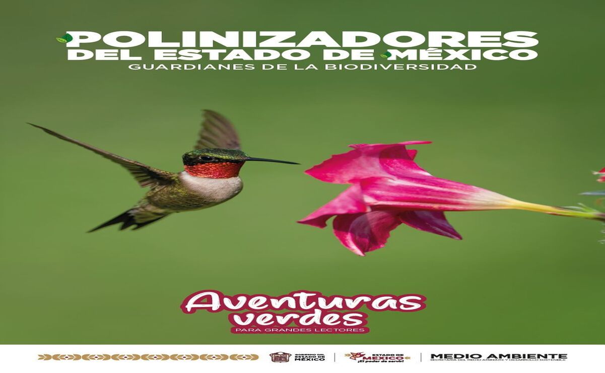 Pequeños guardianes: Aprende con el nuevo cuadernillo de polinizadores del Edomex