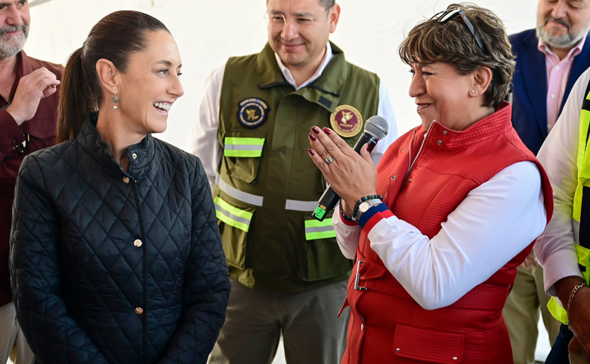 Liderazgo femenino en acción: Gobernadora, Presidenta y Jefa de Gobierno inspeccionan el progreso del megaproyecto que beneficiará a millones de personas. Foto: Especial
